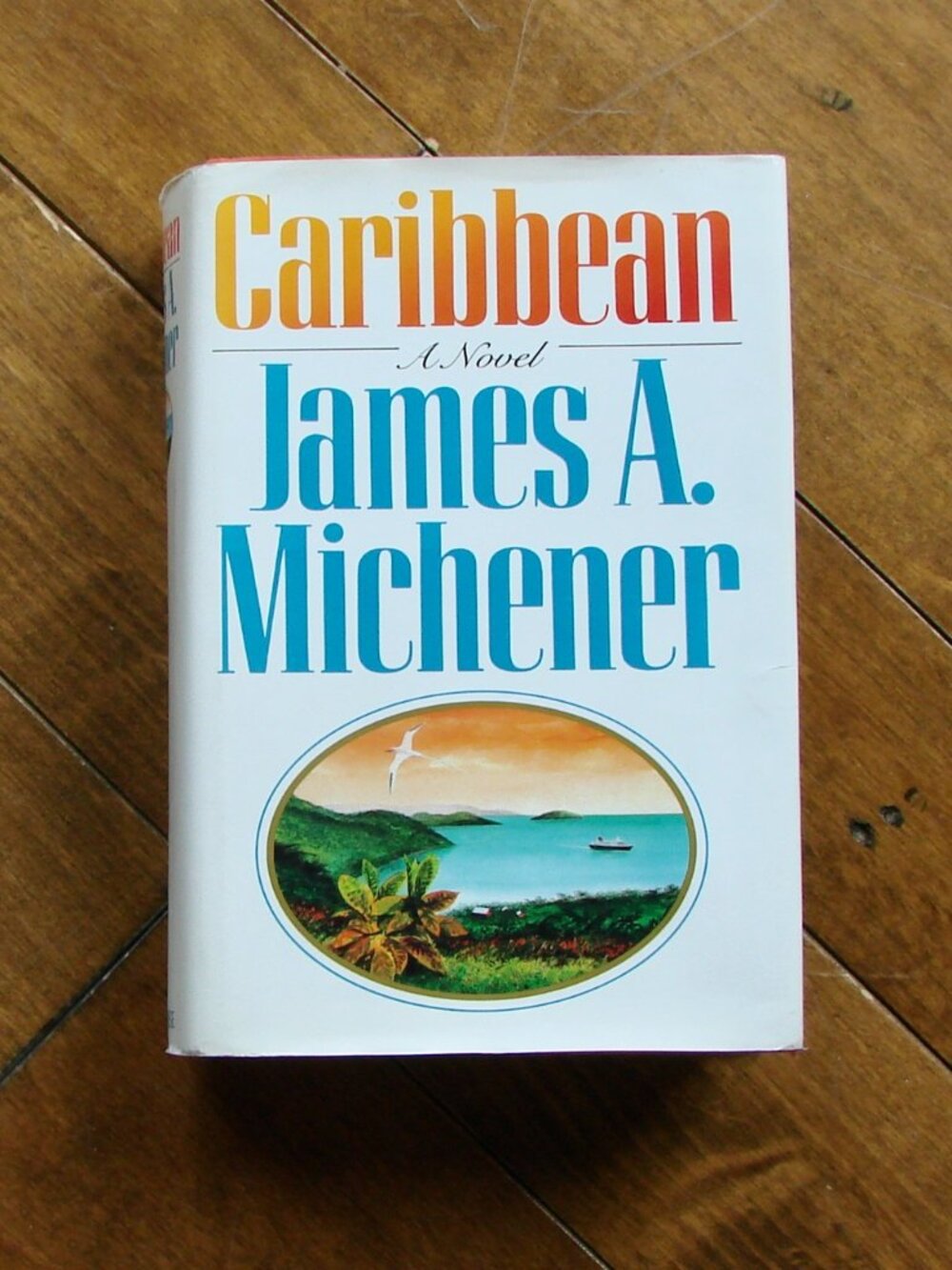 Caribbean by James A. Michener Hardcover Book 1989 First Edition Collectible